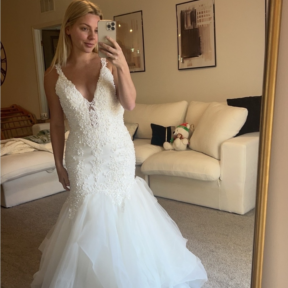 Maggie Sottero wedding dress.